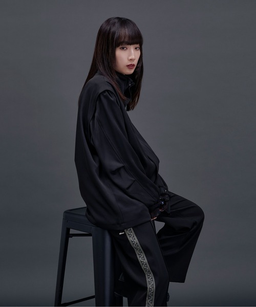 Ellno Loset(エルノロゼット)の「2wayジップブルゾン(ブルゾン・メンズ・ブラック/ブルーグリーン・LARGE/SMALL/MEDIUM)」の18枚目の写真