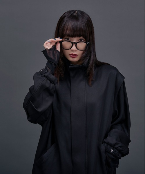 【新品タグ付き】Ellno Loset ２WAYシルバーバックルブルゾン Ellno Loset（エルノロゼット）の「2WAYシルバーバックル