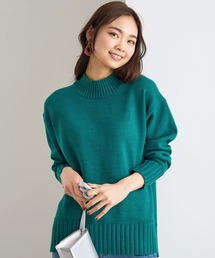 洗える!バックスリットデザインニット