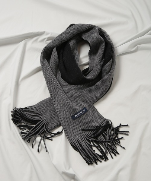 リバーシブルラッセルマフラー（マフラー）｜UNION STATION（ユニオンステーション）