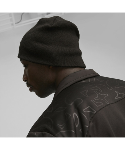 PUMA（プーマ）の「PUMA プーマ ユニセックス サッカー ウィンタライズド テック ビーニー（ニットキャップ/ビーニー・メンズ・ブラック×ホワイト・フリー）」の8枚目の写真