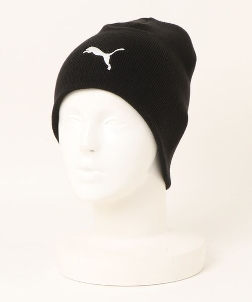 PUMA（プーマ）の「PUMA プーマ ユニセックス サッカー ウィンタライズド テック ビーニー（ニットキャップ/ビーニー・メンズ・ブラック×ホワイト・フリー）」の5枚目の写真