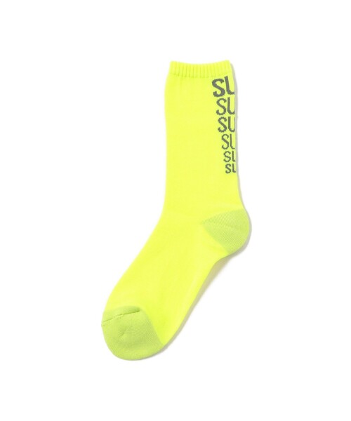 BEAMS BOY（ビームスボーイ）の「ROSTER SOX × BEAMS BOY / 別注 SURE YEAH ソックス（ソックス/靴下・レディース・レッド/イエロー/オレンジ/ブルー・ONE SIZE）」の3枚目の写真