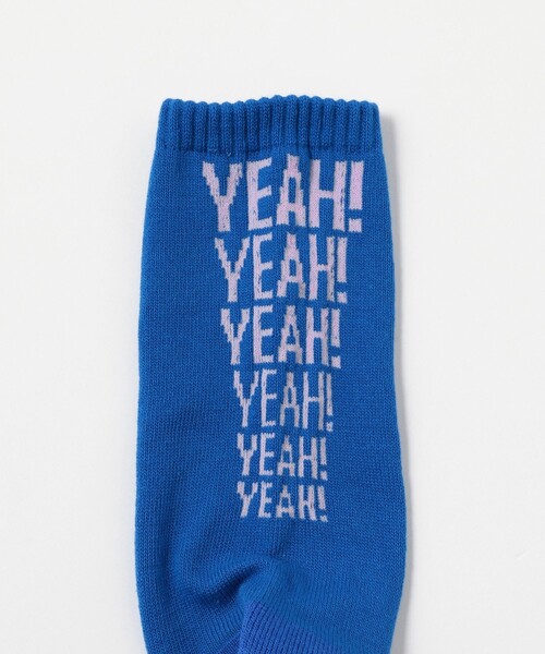 BEAMS BOY（ビームスボーイ）の「ROSTER SOX × BEAMS BOY / 別注 SURE YEAH ソックス（ソックス/靴下・レディース・レッド/イエロー/オレンジ/ブルー・ONE SIZE）」の12枚目の写真