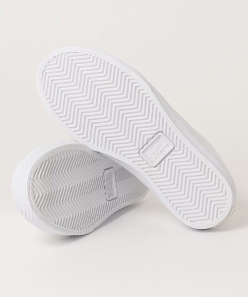 LACOSTE(ラコステ)の「LACOSTE/ラコステ スニーカー LEROND PRO 2223 1ASIA CFA 46CFA0037(スニーカー・レディース・ホワイト×ゴールド・24.0cm/23.0cm/24.5cm/23.5cm)」の3枚目の写真