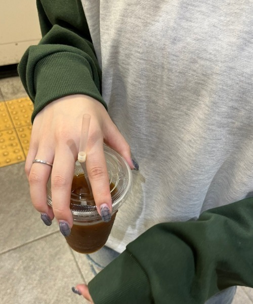 nemne store（ネンネストア）の「【低身長サイズあり】裏起毛ラグランスウェット（スウェット・レディース・クリーム/オートミール・SMALL/MEDIUM）」の14枚目の写真