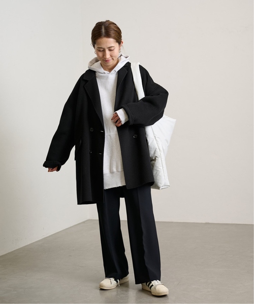 FRAMeWORK(フレームワーク)の「≪追加≫ハミルトンリバーテーラードコート2(その他アウター・レディース・ブラック/キャメル・38/36)」の9枚目の写真