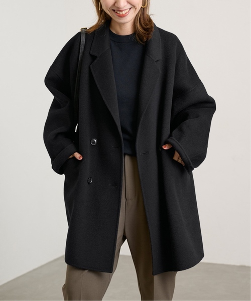 FRAMeWORK(フレームワーク)の「≪追加≫ハミルトンリバーテーラードコート2(その他アウター・レディース・ブラック/キャメル・38/36)」の16枚目の写真