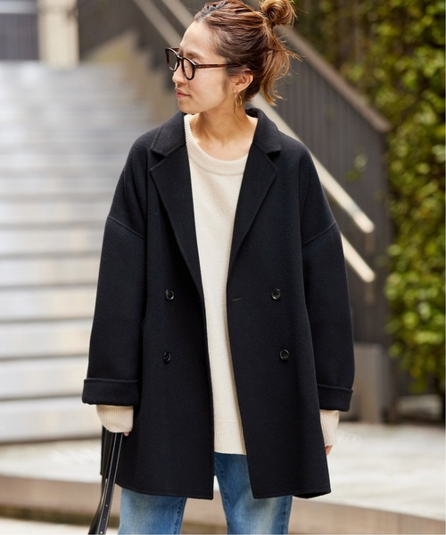 FRAMeWORK(フレームワーク)の「≪追加≫ハミルトンリバーテーラードコート2(その他アウター・レディース・ブラック/キャメル・38/36)」の19枚目の写真