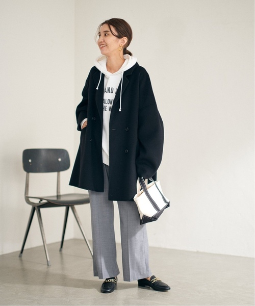 FRAMeWORK(フレームワーク)の「≪追加≫ハミルトンリバーテーラードコート2(その他アウター・レディース・ブラック/キャメル・38/36)」の20枚目の写真