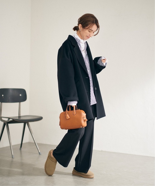 FRAMeWORK(フレームワーク)の「≪追加≫ハミルトンリバーテーラードコート2(その他アウター・レディース・ブラック/キャメル・38/36)」の21枚目の写真