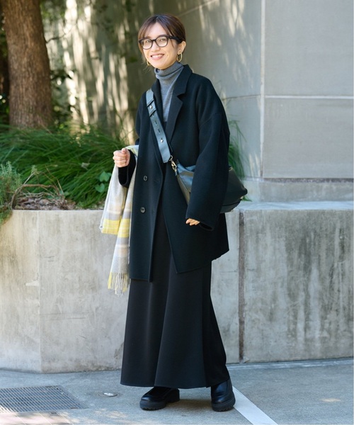 FRAMeWORK(フレームワーク)の「≪追加≫ハミルトンリバーテーラードコート2(その他アウター・レディース・ブラック/キャメル・38/36)」の22枚目の写真