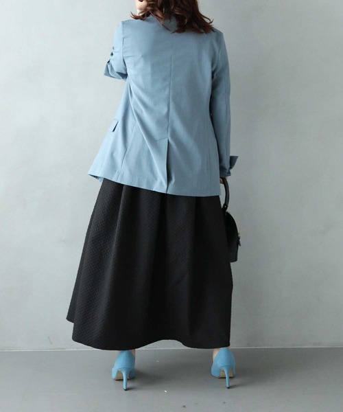 cawaii(カワイイ)の「ポコポコキルティングロングスカート(スカート・レディース・グリーン/ブラック/グレー系その他・FREE)」の7枚目の写真