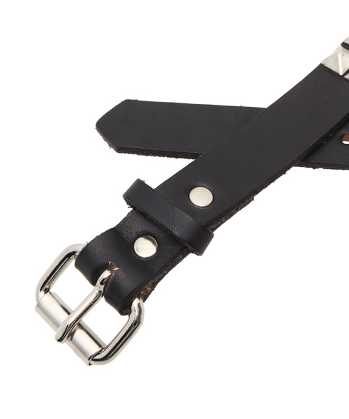 AMERICAN RAG CIE(アメリカンラグシー)の「BRACKNEY LEATHER WORKS(ブラックニー レザー ワークス) BELT(ベルト・メンズ・ブラック・32/34)」の2枚目の写真