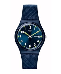 swatch ネイビー カラフル文字盤 時計 ウォッチ (腕時計) : ブルー | Swatch® 日本
