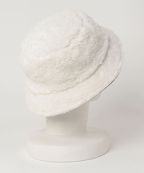 CHUMS（チャムス）の「チャムス CHUMS Elmo Fleece Reversible Bucket Hat（ハット・メンズ・アイボリー・ﾌﾘ-）」の2枚目の写真