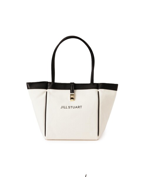 JILL STUART(ジルスチュアート)の「◆フォールドロゴトート(小)(トートバッグ・レディース・ホワイト/ブラック・フリ-)」の7枚目の写真