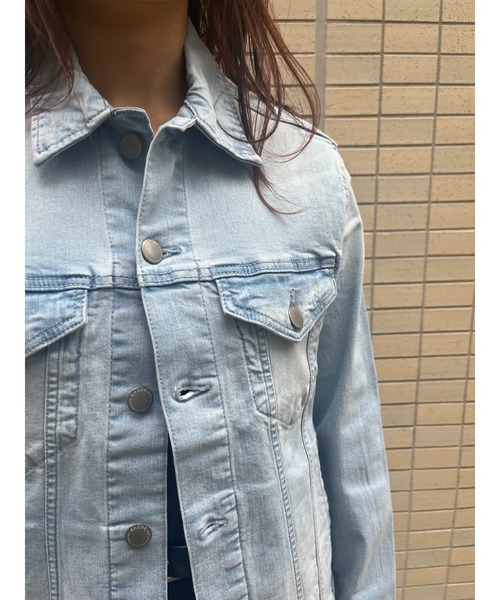 WHEIR(ウェア)の「SHORE デニムGジャン(デニムジャケット・メンズ・ライトインディゴブルー・MEDIUM/X-LARGE)」の6枚目の写真