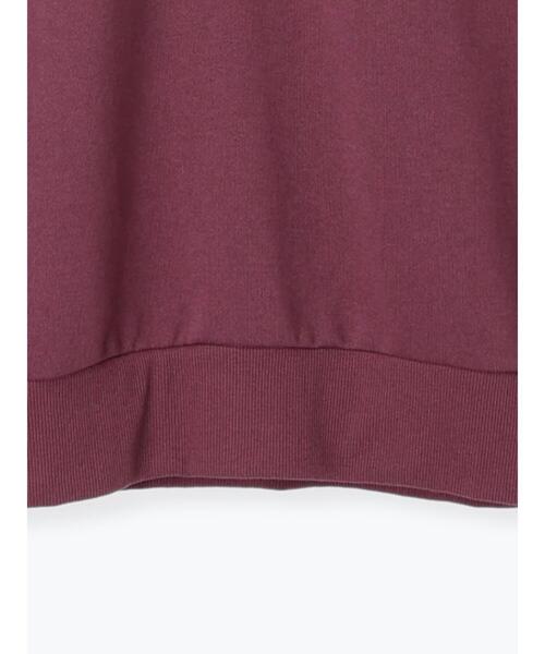 ehka sopo（エヘカソポ）の「ロゴ配色スウェット（Tシャツ/カットソー・レディース・ブルー/グレー/プラム/キナリ・F）」の19枚目の写真