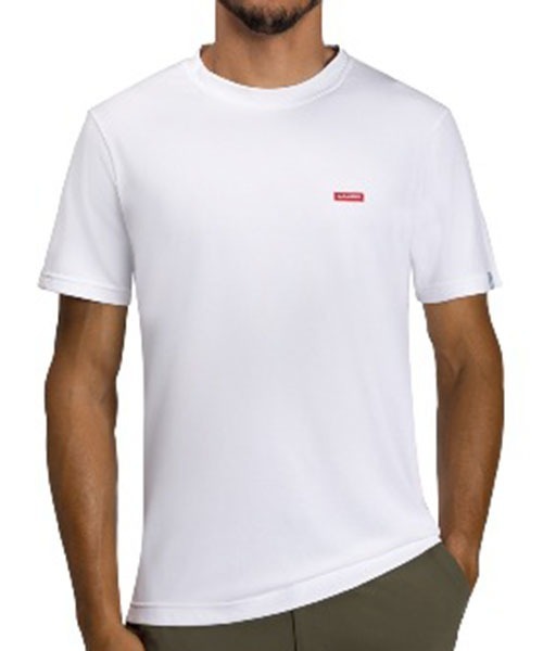 Mammut(マムート)の「マムート エッセンシャル Tシャツ AF メン / Mammut Essential T-Shirt AF Men(Tシャツ/カットソー・メンズ・White/Black/ブラック/ホワイト・X-LARGE/SMALL/MEDIUM/LARGE)」の3枚目の写真