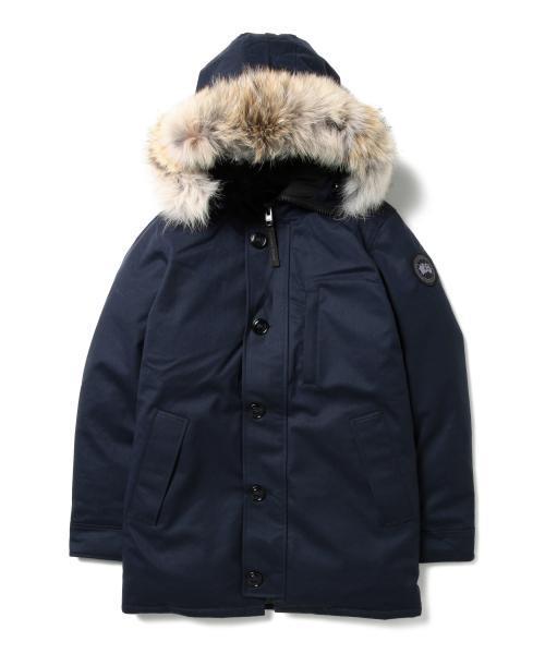 CANADA GOOSE(カナダグース)の「CANADA GOOSE / WOOL JASPER(ダウンジャケット/コート・メンズ・ネイビー/ブラック/チャコールグレー・SMALL/LARGE/X-LARGE/MEDIUM)」の4枚目の写真