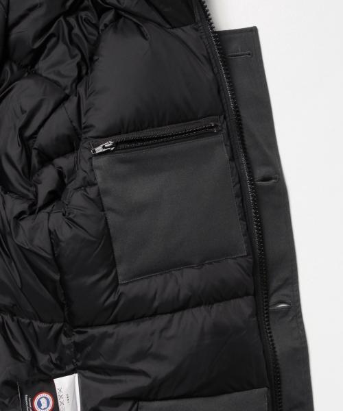 CANADA GOOSE(カナダグース)の「CANADA GOOSE / WOOL JASPER(ダウンジャケット/コート・メンズ・ネイビー/ブラック/チャコールグレー・SMALL/LARGE/X-LARGE/MEDIUM)」の18枚目の写真