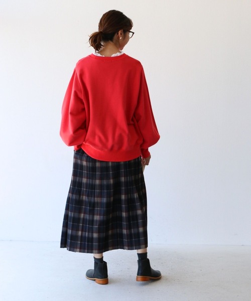 sanpo kuschel（サンポクシェル）の「今年こそ取り入れたいチェックスカート（スカート・レディース・グレー・FREE）」の11枚目の写真