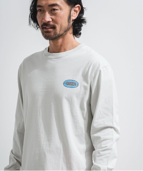 OFFSHORE(オフショア)の「OLD GRAPHIC L/S TEE/オールドサーフグラフィックロングスリーブティ(Tシャツ/カットソー・メンズ・グレー/ブラウン・XL/L/M/S)」の9枚目の写真