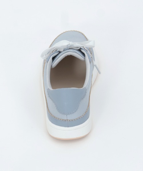 axes femme（アクシーズファム）の「リボン×スカラップスニーカー（スニーカー・レディース・ベージュ/サックスブルー/ブラック・MEDIUM/LARGE）」の20枚目の写真