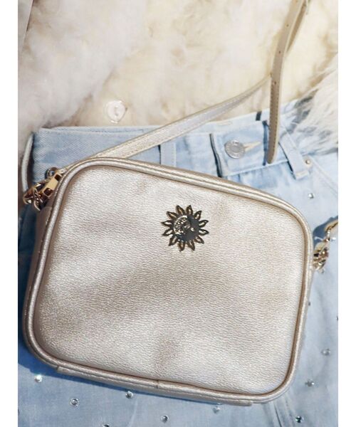 EVRIS（エヴリス）の「SUNNYダブルショルダーBAG（ショルダーバッグ・レディース・ホワイト/シルバー/ゴールド/ピンク/ゴールド系その他・FREE）」の5枚目の写真