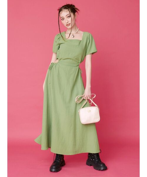 EVRIS（エヴリス）の「SUNNYダブルショルダーBAG（ショルダーバッグ・レディース・ホワイト/シルバー/ゴールド/ピンク/ゴールド系その他・FREE）」の10枚目の写真