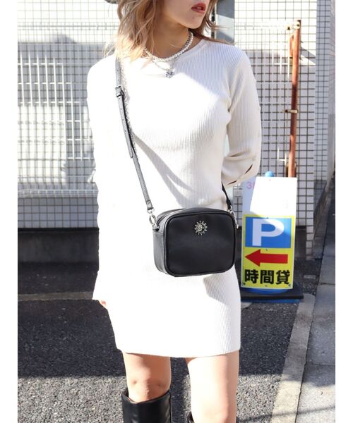 EVRIS（エヴリス）の「SUNNYダブルショルダーBAG（ショルダーバッグ・レディース・ホワイト/シルバー/ゴールド/ピンク/ゴールド系その他・FREE）」の17枚目の写真