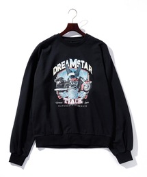 THISIS | 先染め 裏毛 プリント スウェット レディース(スウェット)