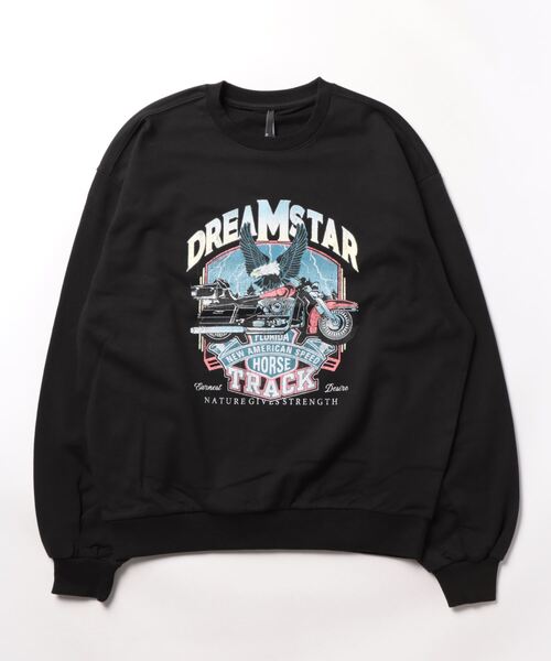 THISIS（ディスイズ）の「先染め 裏毛 プリント スウェット レディース（スウェット・レディース・チャコール/グレー系その他2/ブラック系その他/ブラック/ブラック系その他2/グレー系その他・MEDIUM/LARGE/X-LARGE）」の11枚目の写真