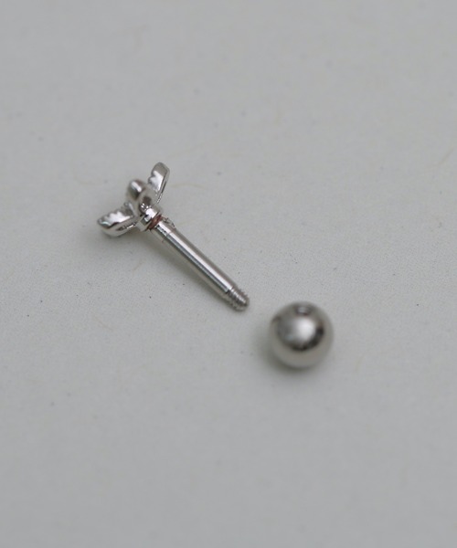 tone(トーン)の「【Peony/ピオニー】/サージカルステンレス316L ビジューフラワースタッドピアス(ピアス(片耳用)・レディース・ピンクゴールド/シルバー/ゴールド・FREE)」の6枚目の写真