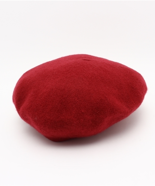 Heather(ヘザー)の「シシュウベレー 566208(ハンチング/ベレー帽・レディース・レッド/レオパード/ネイビー/グレー・ONE SIZE)」の5枚目の写真