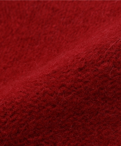 Heather(ヘザー)の「シシュウベレー 566208(ハンチング/ベレー帽・レディース・レッド/レオパード/ネイビー/グレー・ONE SIZE)」の8枚目の写真