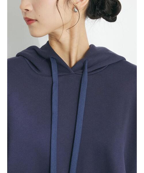 CRAFT STANDARD BOUTIQUE（クラフトスタンダードブティック）の「バックバルーンパーカー（スウェット・レディース・ネイビー/サックスブルー/オフホワイト・FREE）」の11枚目の写真