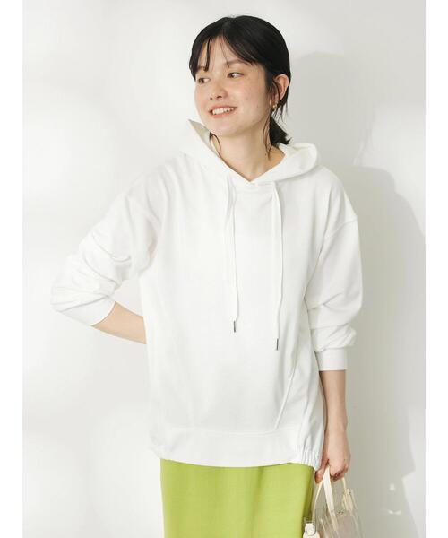 CRAFT STANDARD BOUTIQUE（クラフトスタンダードブティック）の「バックバルーンパーカー（スウェット・レディース・ネイビー/サックスブルー/オフホワイト・FREE）」の19枚目の写真
