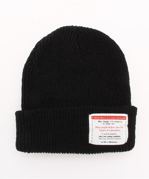 ASZAKKA（アザッカ）の「（ZU0373）これに決まり♪ｷｬｯﾌﾟ（ニット