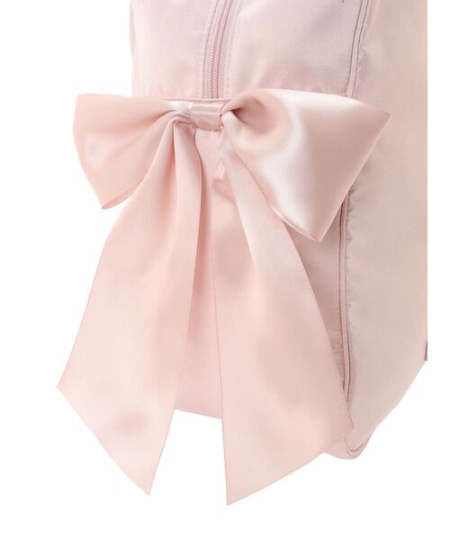 Maison de FLEUR（メゾンドフルール）の「サテンキャリーオンバッグ（ボストンバッグ・レディース・ピンクベージュ/ブラック/アイボリー/ブルー系その他7・FREE）」の17枚目の写真