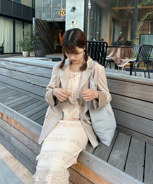 muguet（ミュゲ）の「【A4サイズ対応】ロゴトートバッグ / 推し活（トートバッグ・レディース・ブルー/グレー/レッド/ピンク/ホワイト・FREE）」の14枚目の写真