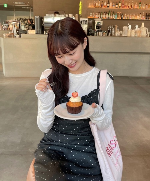 muguet（ミュゲ）の「【A4サイズ対応】ロゴトートバッグ / 推し活（トートバッグ・レディース・ブルー/グレー/レッド/ピンク/ホワイト・FREE）」の6枚目の写真