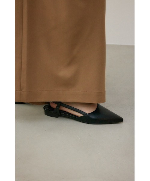 AZUL by moussy(アズールバイマウジー)の「バックオープンローヒールパンプス(パンプス・レディース・ブラック/ブラウン・LL/LARGE/MEDIUM/SMALL)」の17枚目の写真