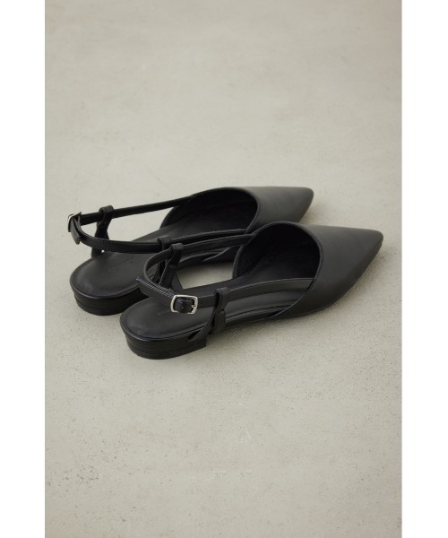 AZUL by moussy(アズールバイマウジー)の「バックオープンローヒールパンプス(パンプス・レディース・ブラック/ブラウン・LL/LARGE/MEDIUM/SMALL)」の10枚目の写真