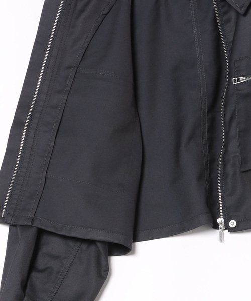 NICOLE CLUB（ニコル　クラブ）の「ラグランショートジャケット（その他アウター・レディース・オフホワイト/グレー/ブラック・MEDIUM）」の5枚目の写真