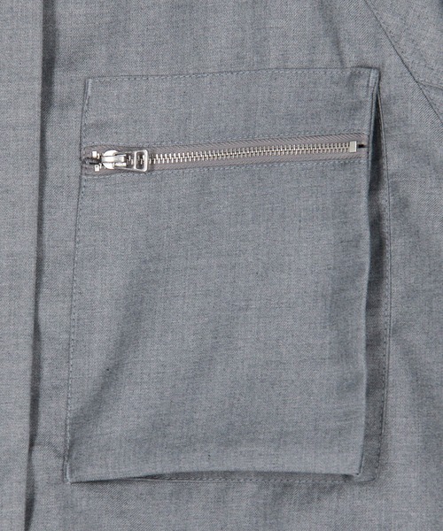 NICOLE CLUB（ニコル　クラブ）の「ラグランショートジャケット（その他アウター・レディース・オフホワイト/グレー/ブラック・MEDIUM）」の16枚目の写真