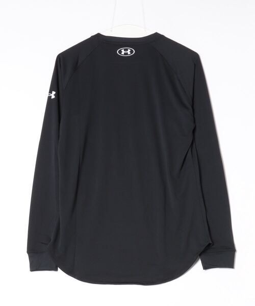 UNDER ARMOUR（アンダーアーマー）の「UAテック ロングショット ロングスリーブ Tシャツ（バスケットボール/メンズ）（Tシャツ/カットソー・メンズ・ブラック/ホワイト・S/M/L/XL/2XL/3XL）」の3枚目の写真