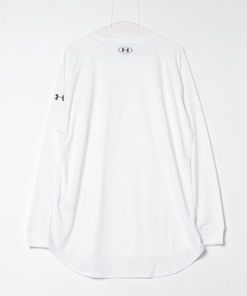 UNDER ARMOUR（アンダーアーマー）の「UAテック ロングショット ロングスリーブ Tシャツ（バスケットボール/メンズ）（Tシャツ/カットソー・メンズ・ブラック/ホワイト・S/M/L/XL/2XL/3XL）」の4枚目の写真