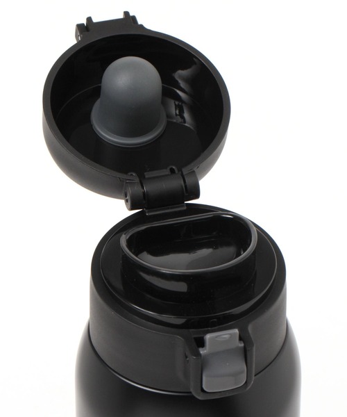 LAKOLE（ラコレ）の「ワンタッチポータブルタンブラー[750ml] / 993446（水筒・レディース・ブラック/アイボリー/グレー/ダークブルー・FREE）」の9枚目の写真